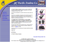 Tablet Screenshot of jcpacific.com
